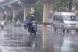 Thời tiết Bắc Ninh đêm mùng 3, ngày 4/7: Có mưa vừa và dông