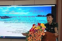 Tuyên truyền phòng, chống khai thác IUU cho ngư dân xã Thăng An