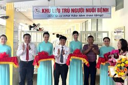 Bệnh viện Đa khoa Khánh Hòa khánh thành khu lưu trú cho người nuôi bệnh