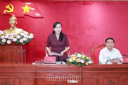 Ủy ban Khoa học, Công nghệ và Môi trường của Quốc hội làm việc với UBND tỉnh Khánh Hòa về sửa đổi, bổ sung một số điều của 3 dự án luật