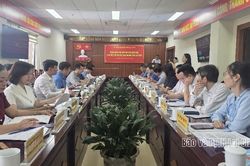 Đoàn công tác Tạp chí Cộng sản làm việc với các sở, ban, ngành tỉnh