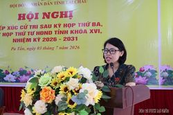 Tổ đại biểu số 3 HĐND tỉnh tiếp xúc cử tri xã Pa Tần