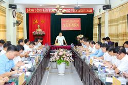 Triển khai công tác giải phóng mặt bằng Dự án đường trục động lực phát triển kinh tế-xã hội tỉnh Ninh Bình (Hoa Lư-Nam Định)