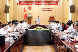 Hội nghị kiểm điểm tiến độ giải ngân vốn đầu tư công các dự án bàn giao về xã, phường