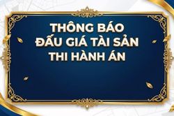 Thông báo đấu giá tài sản thi hành án