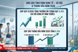 GDP quý II năm 2026 tăng 8,39%