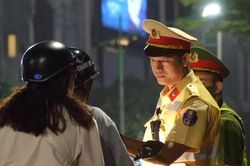 CSGT Hà Nội: Không có ngoại lệ với vi phạm nồng độ cồn