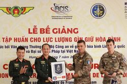 Thúc đẩy hợp tác Việt - Pháp trong đào tạo sĩ quan Gìn giữ hòa bình Liên hợp quốc