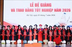 Học viện Phụ nữ Việt Nam trao bằng tốt nghiệp cho 718 cử nh&acirc;n