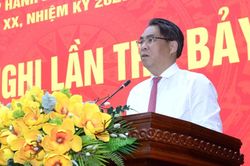 Khai mạc hội nghị lần thứ bảy Ban chấp hành Đảng bộ tỉnh khóa XX