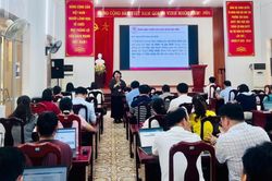 Sở Y tế đ&agrave;o tạo năng lực quản l&yacute; y tế cơ sở cho 112 c&aacute;n bộ, c&ocirc;ng chức cấp x&atilde;