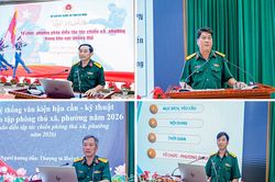 N&acirc;ng cao chất lượng chuẩn bị diễn tập t&aacute;c chiến cấp x&atilde;