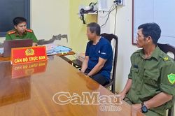 Công an xã Hoà Bình bắt giữ thành công đối tượng truy nã