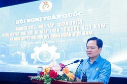 Học tập, qu&aacute;n triệt Nghị quyết Đại hội XIV C&ocirc;ng đo&agrave;n Việt Nam