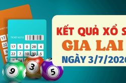 Kết quả xổ số Gia Lai h&ocirc;m nay 3/7/2026 - XSGL 3/7