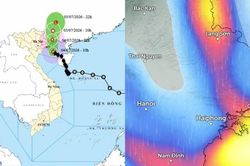Do ảnh hưởng từ ho&agrave;n lưu b&atilde;o số 1 Maysak, H&agrave; Nội sẽ mưa đến bao giờ?