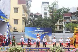 Hà Nội khởi công dự án chung cư tại khu 'đất vàng' 51 Huỳnh Thúc Kháng