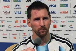 Vết sưng của Messi g&acirc;y ch&uacute; &yacute;