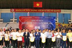 Hơn 500 vận động viên tham dự Giải vô địch Boxing trẻ toàn quốc năm 2026