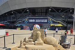 Muôn nẻo World Cup 2026: Gặp gỡ 'phù thủy cát'