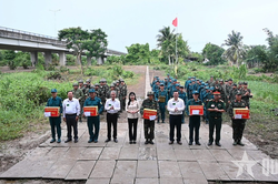 An Giang: Bế mạc diễn tập tác chiến xã Tân Hiệp trong khu vực phòng thủ năm 2026