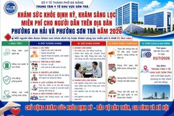 Gần 8.500 người dân An Hải, Sơn Trà được khám sức khỏe miễn phí