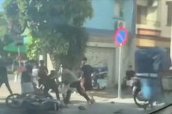Công an xử lý nhóm thanh thiếu niên hỗn chiến trên đường Hoàng Sa