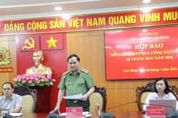 99% c&aacute;c vụ &aacute;n về trật tự x&atilde; hội tại Cao Bằng được điều tra, xử l&yacute;