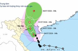 Bão số 1 Maysak cách Móng Cái 210km, Đông Bắc Bộ và Thanh Hóa mưa rất lớn