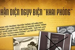 Nhận diện ngụy biện 'khai phóng': Từ cắt ghép tư liệu đến xuyên tạc lịch sử
