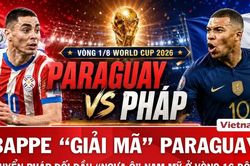 Nhận định Pháp vs Paraguay: Tiếp đà thăng hoa, Mbappe giải mã 'ngựa ô' World Cup?