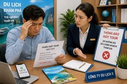 Doanh nghiệp hủy tour du lịch, người dùng có được hoàn tiền đặt cọc?