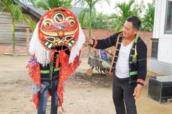 Giữ hồn điệu múa sư tử mèo trên cao nguyên