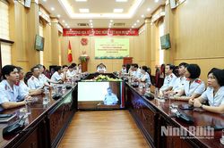 Hội nghị trực tuyến to&agrave;n quốc triển khai c&ocirc;ng t&aacute;c thanh tra 6 th&aacute;ng cuối năm 2026