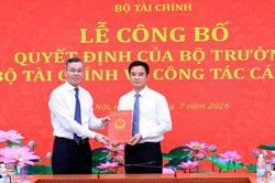 Ph&oacute; tư lệnh Bộ Tư lệnh Cảnh s&aacute;t cơ động giữ chức Ch&aacute;nh văn ph&ograve;ng Bộ T&agrave;i ch&iacute;nh