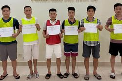 Tạm giữ 6 đối tượng cá độ bóng đá hàng tỷ đồng