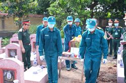 H&agrave; Nội dồn lực x&aacute;c định danh t&iacute;nh h&agrave;i cốt liệt sĩ