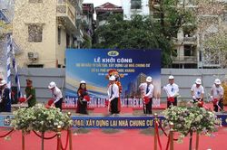 Hà Nội khởi công thêm dự án cải tạo chung cư cũ