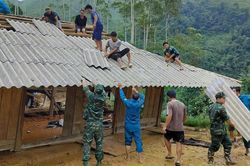 X&atilde; Sơn Lộ chủ động ứng ph&oacute; với thi&ecirc;n tai
