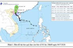 Tin bão khẩn cấp (Cơn bão số 1)
