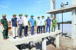 Hưng Yên quyết liệt triển khai các phương án ứng phó bão số 1 tại khu vực ven biển