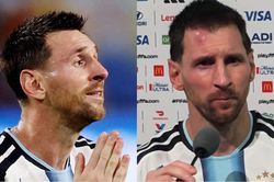 Messi 'sứt đầu mẻ tr&aacute;n', rưng rưng bật kh&oacute;c v&igrave; đối thủ v&ocirc; danh