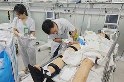 Thông tin mới nhất sức khỏe nạn nhân vụ lật xe khách trên cao tốc Hải Phòng