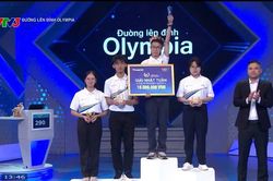 Nam sinh Hà Nội giành vòng nguyệt quế Tuần Olympia 26 với số điểm ấn tượng