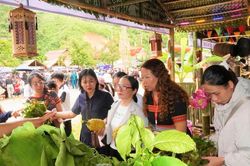 Khai mạc lễ hội 'Hương quế Tr&agrave; Leng'