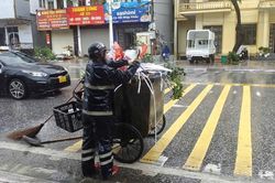 Bão số 1 suy yếu thành áp thấp nhiệt đới, sau thành vùng áp thấp