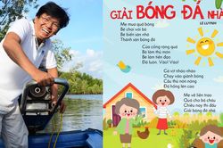 Nhà thơ Lê Luynh và 'vẻ đẹp của thơ bóng đá'