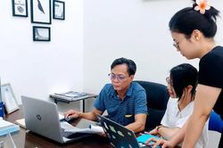 Ứng dụng 'gạch sinh học' xử lý nước thải
