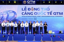 Khởi công cảng trị giá 6.900 tỷ đồng ở Cái Mép-Thị Vải