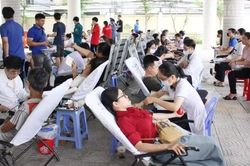 Đà Nẵng: Gần 700 đơn vị máu thu được tại Hành trình Đỏ